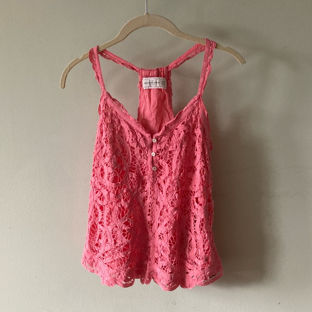 Abercrombie & Fitch crochet top